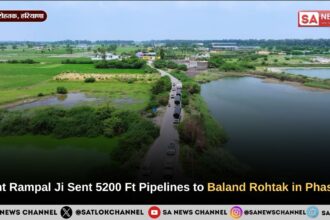 Sant Rampal Ji Sent 5200 Ft Pipelines to Baland Rohtak in Phase 2