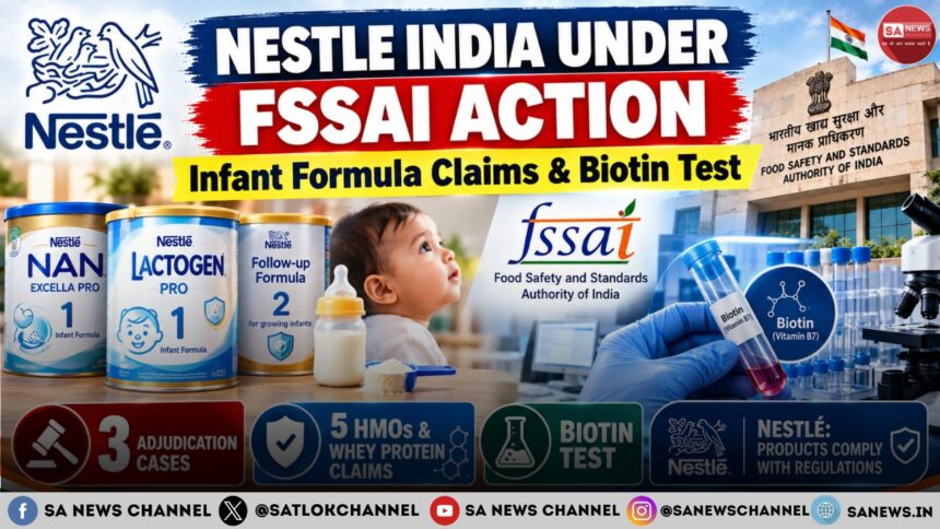 Nestle India Under FSSAI Action Infant Formula Claims & Biotin Test