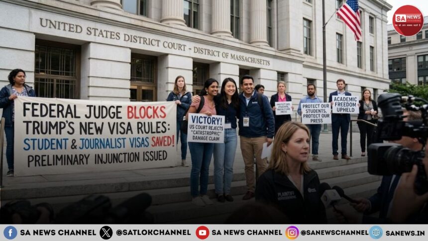 US Visa Update 2026: कोर्ट ने विदेशी छात्रों और पत्रकारों के लिए ट्रंप के नए वीज़ा नियमों