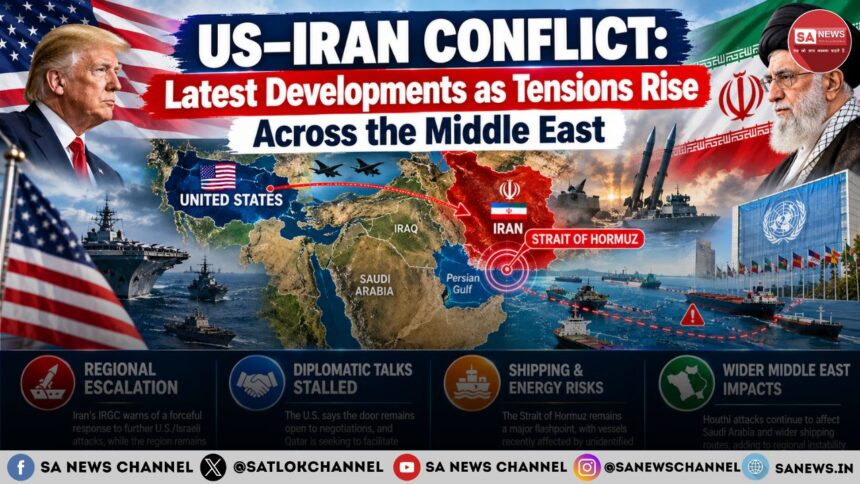 US–Iran Conflict Latest Developments as Tensions Rise Across the Middle East