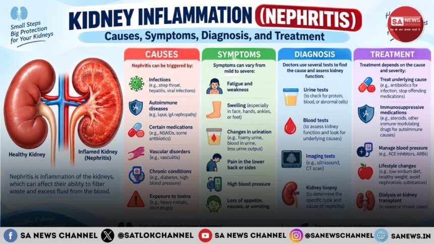 Kidney Inflammation (Nephritis): Medical Causes, Symptoms, Diagnostic Tests