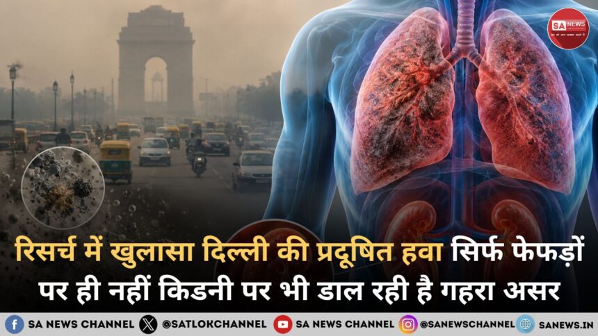 दिल्ली की ज़हरीली हवा का किडनी पर भी असर
