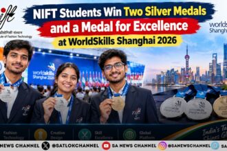 NIFT Students Win Two Silver Medals and a Medal for Excellence at WorldSkills Shanghai 2026