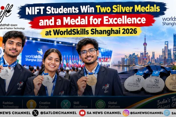 NIFT Students Win Two Silver Medals and a Medal for Excellence at WorldSkills Shanghai 2026