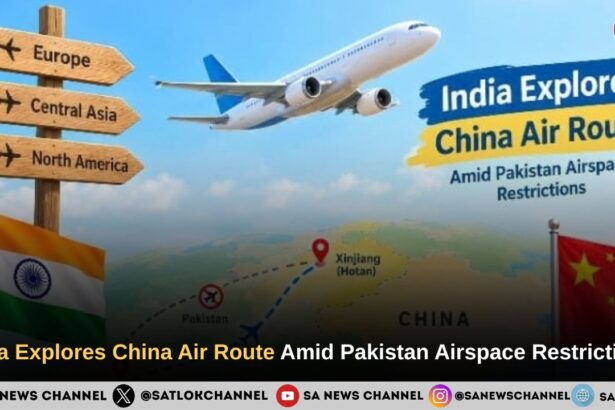 India Explores China Air Route