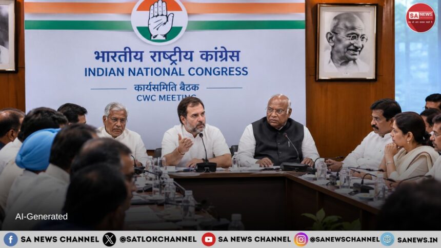 ज्ञानेश कुमार विवाद CWC में राहुल गांधी की 5 बड़ी बातें