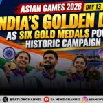 2026 Asian Games India Wins 6 Golds