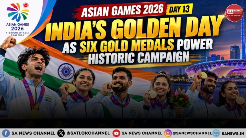 2026 Asian Games India Wins 6 Golds