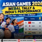 Asian Games 2026 Medal Tally: China Tops, India Finishes 4th