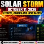 Earth To Be Hit By Solar Storm On October 11: What, Effects, and UPSC Facts