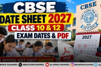 CBSE Date Sheet 2027 Class 10 & 12 Exam Dates, PDF
