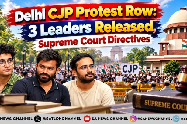 Delhi CJP Protest Row: 3 Leaders Released, Supreme Court Directives
