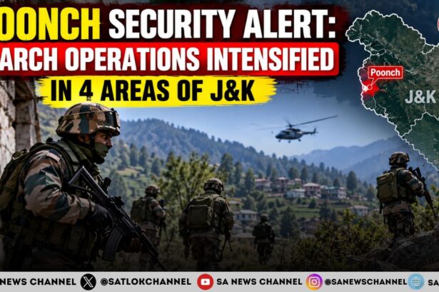 Poonch Security Alert: Search Operations Intensified in 4 Areas of J&K