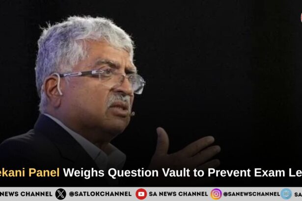 Nilekani Panel Considers Question Vault to Prevent NEET Paper Leaks