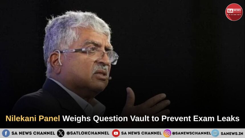 Nilekani Panel Considers Question Vault to Prevent NEET Paper Leaks