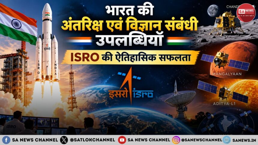 भारत की अंतरिक्ष एवं विज्ञान संबंधी उपलब्धियाँ