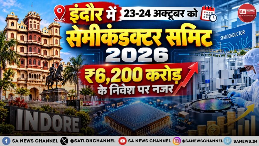 इंदौर में 23-24 अक्टूबर को सेमीकंडक्टर समिट 2026, ₹6,200 करोड़ के निवेश पर नजर