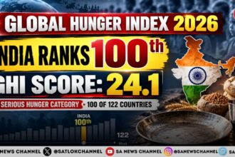 Global Hunger Index 2026 India Ranks 100th Among 122 Countries