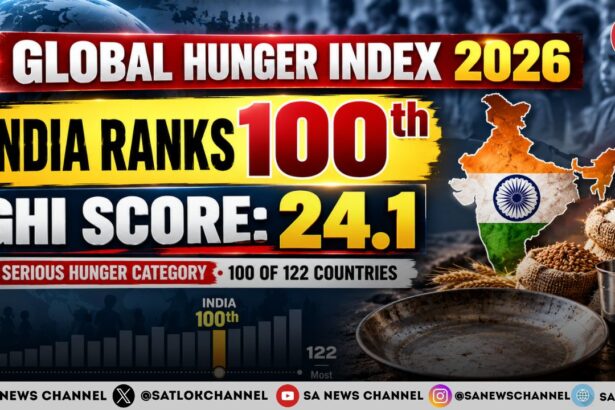 Global Hunger Index 2026 India Ranks 100th Among 122 Countries