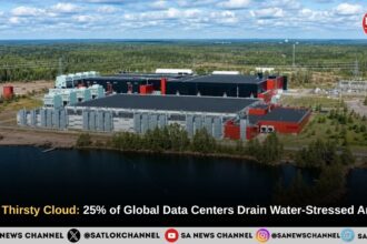 The Thirsty Cloud 25% of Global Data Centers Drain Water-Stressed Areas