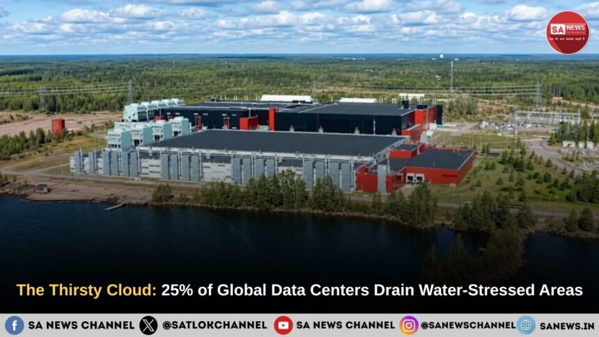 The Thirsty Cloud 25% of Global Data Centers Drain Water-Stressed Areas