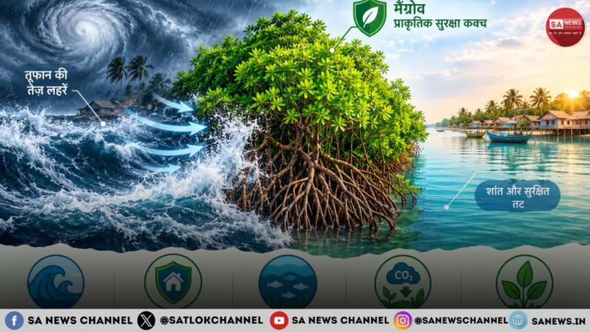 मैंग्रोव समुद्री तूफानों से कैसे बचाते हैं जानिए इनके फायदे