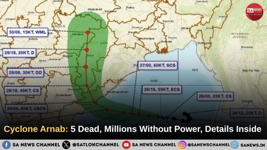 Cyclone Arnab Kills Five, Floods Crops After Hitting Andhra Pradesh